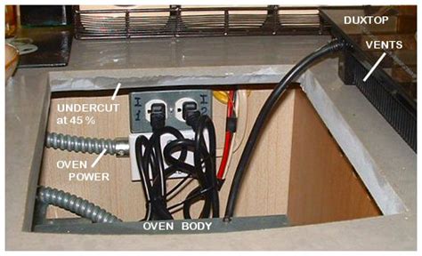 in cabinet cooktop junction box|induction cooktop replacement.